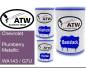 Preview: Chevrolet, Plumberry Metallic, WA143 / G7U: 500ml Lackdose + 500ml Klarlack + 250ml Härter - Set, von ATW Autoteile West.